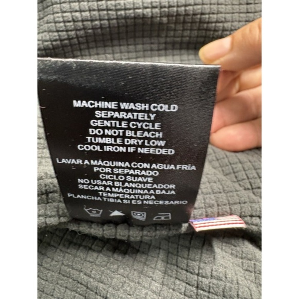 Hawke Performance Jacket Mens Small Gray Lined Hooded Outdoor Coat - Picture 5 of 8